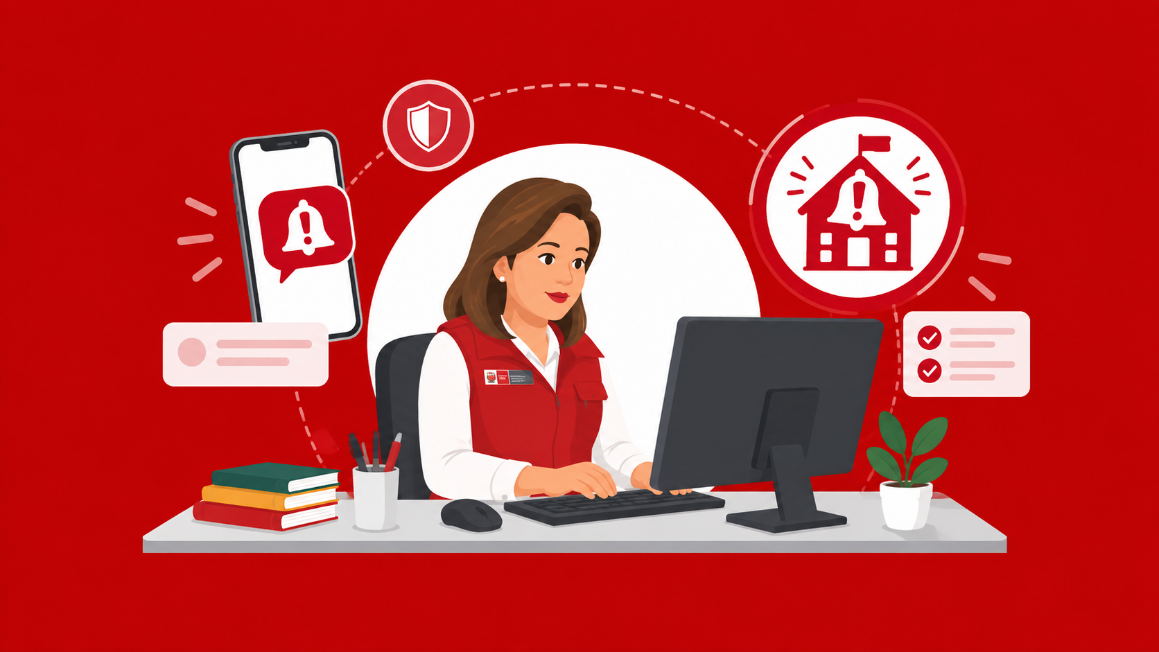 Descarga Alerta MINEDU y comunica oportunamente las emergencias de tu institución educativa